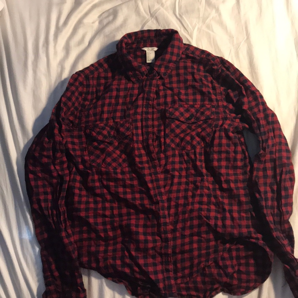 red and black flannel